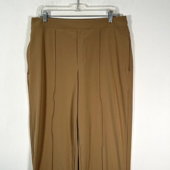Athleta Brooklyn Heights High Rise Pant Size 14T Tall Tapestry Gold Tan - Picture 5 of 10